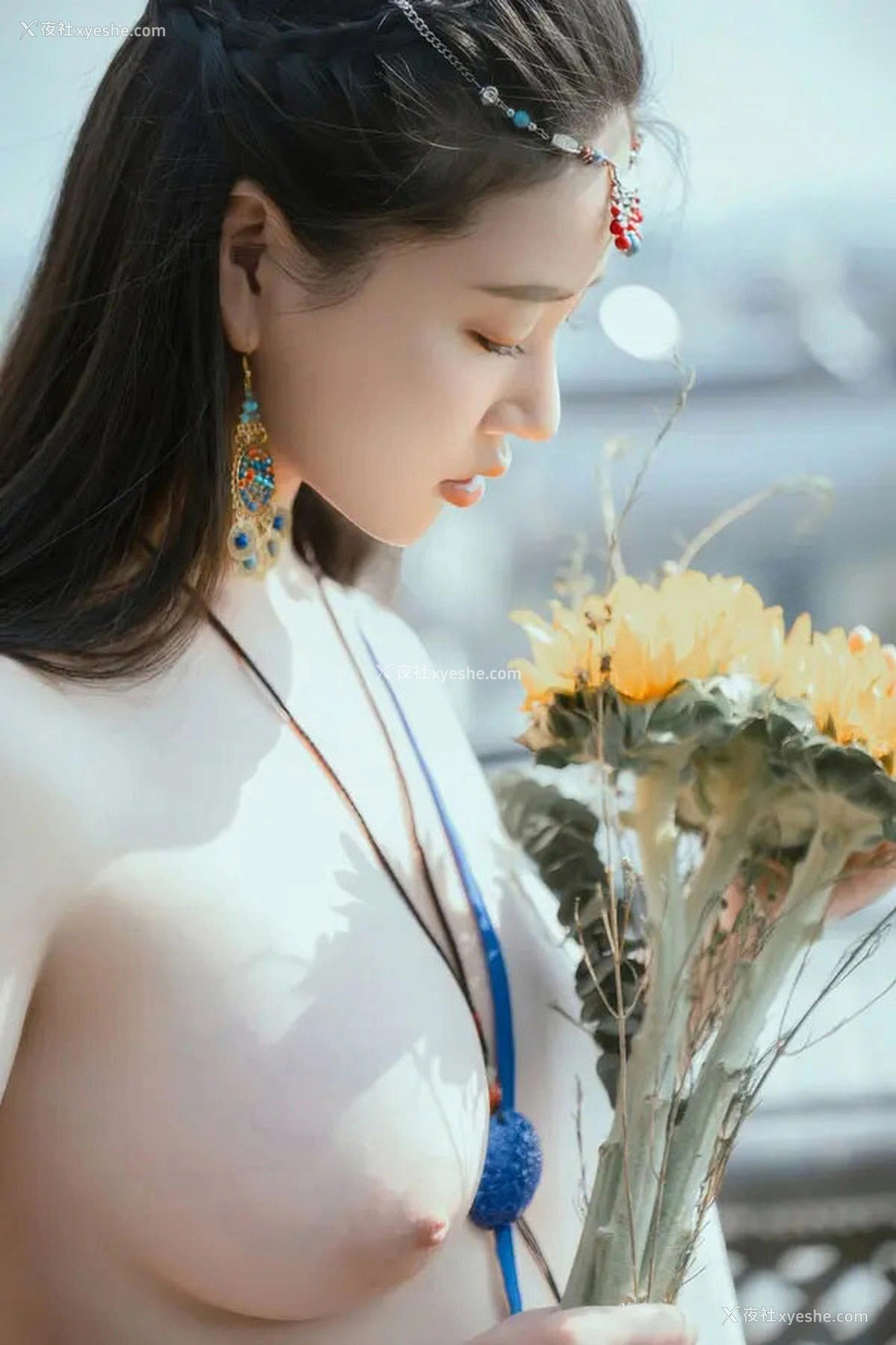 1P - 极品女神年年 云端无圣光唯美图集