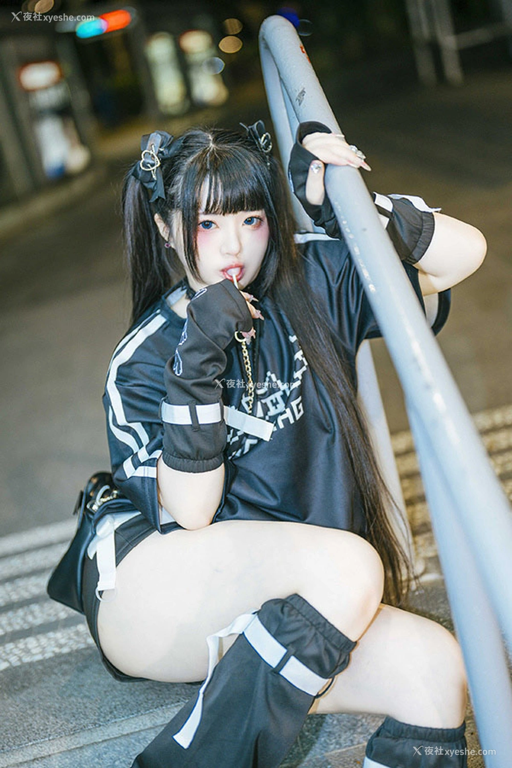 1P - 落落Raku 都市女孩City girl无圣光图集