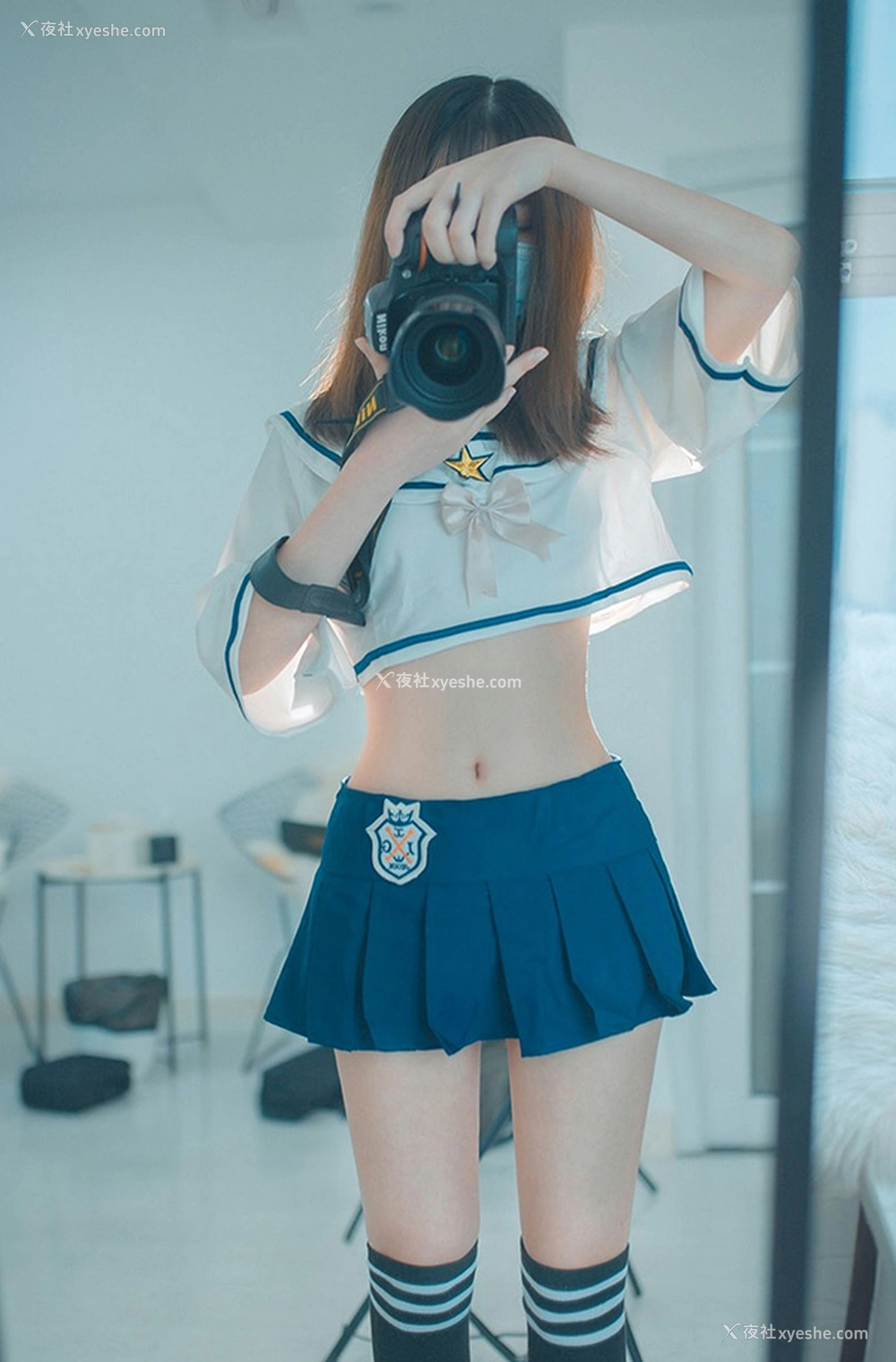 1P - 摄影师鹿初少女系列JK美少女无圣光图集