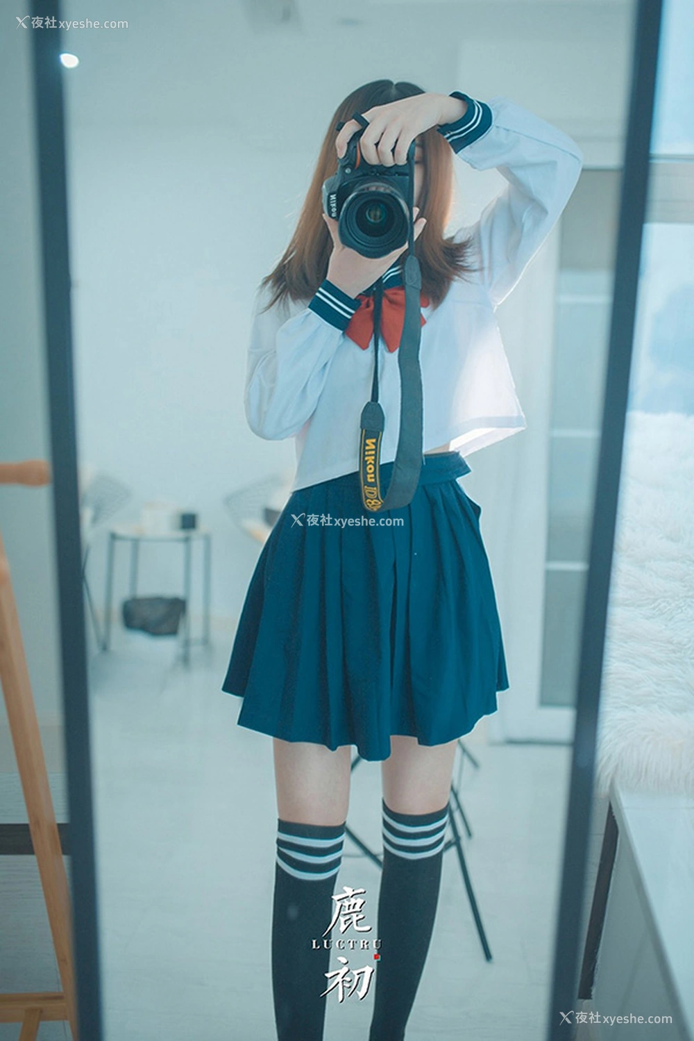 1P - 摄影师鹿初少女系列JK美少女无圣光图集
