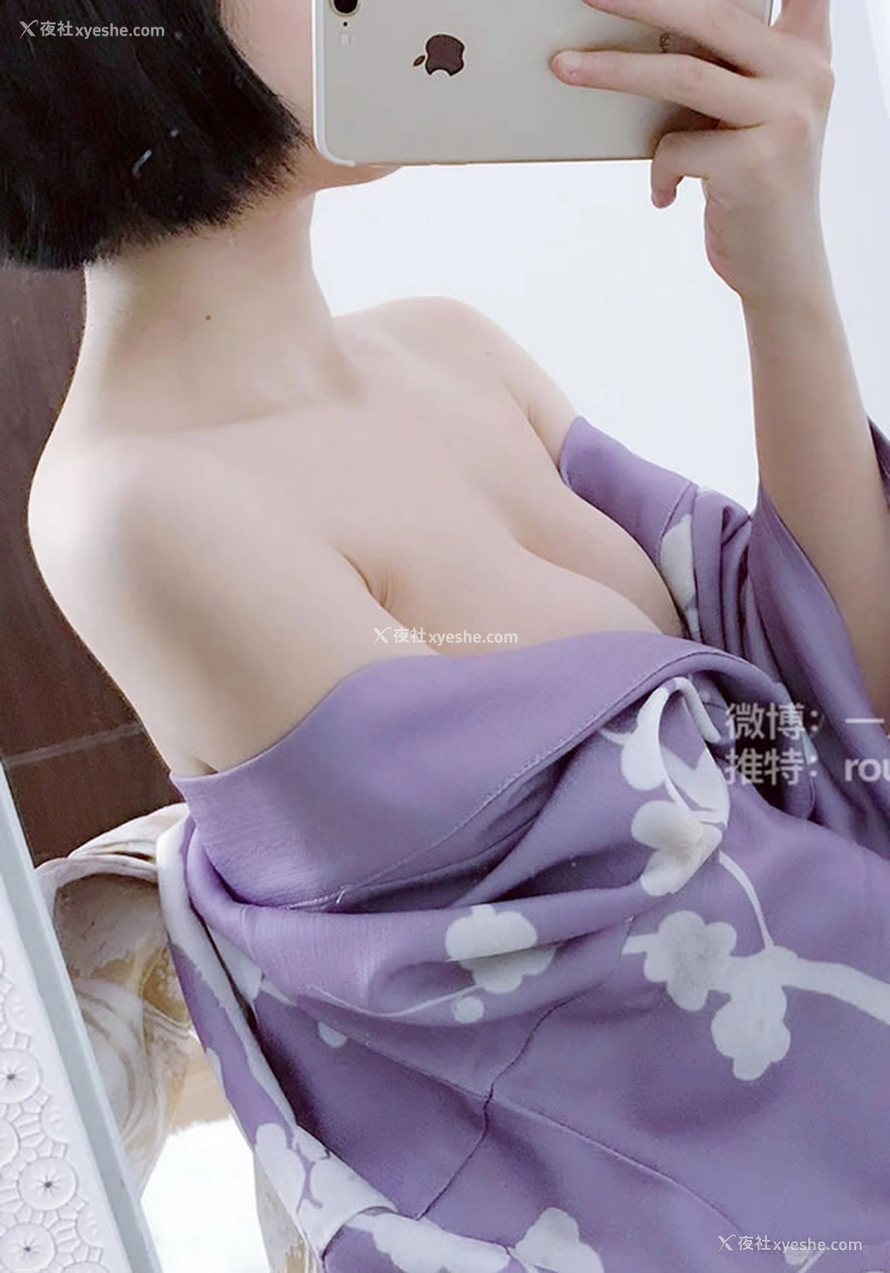 1P - 网红一只肉酱阿w无圣光私拍和服图集