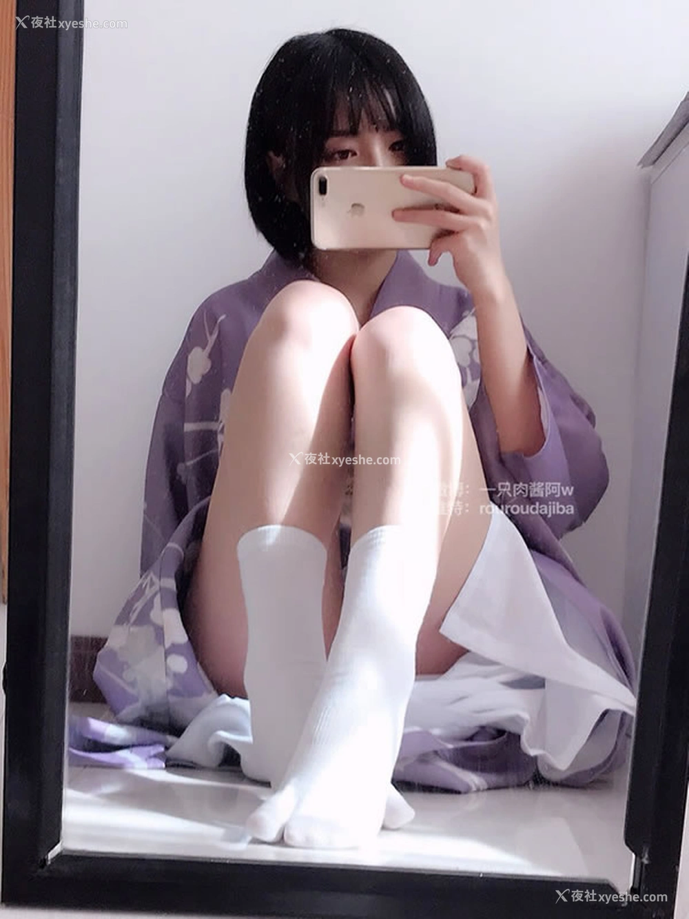 1P - 网红一只肉酱阿w无圣光私拍和服图集