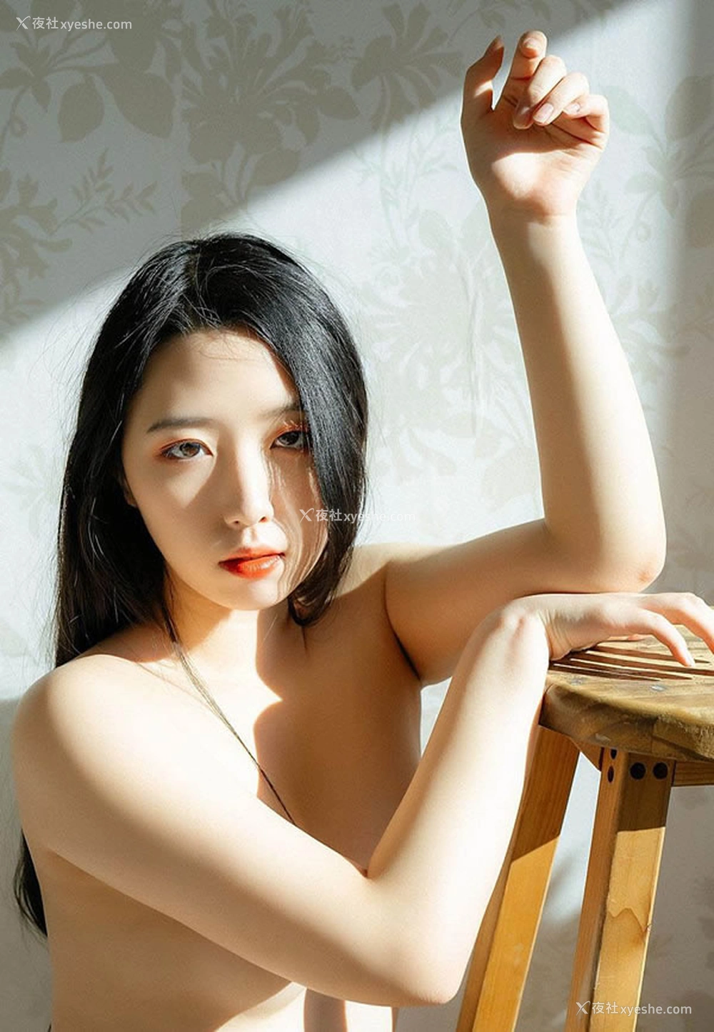 1P - 粉粉小美女长发飘飘唯美无圣光图集2