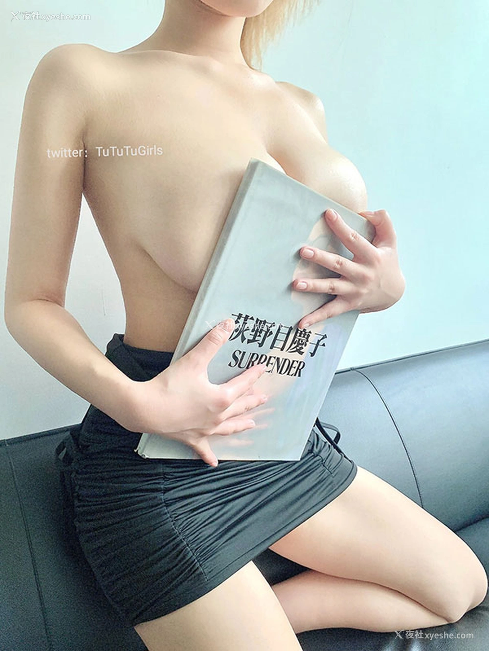 1P - 推特美女@TuTuTuGirls极品八字奶福利图