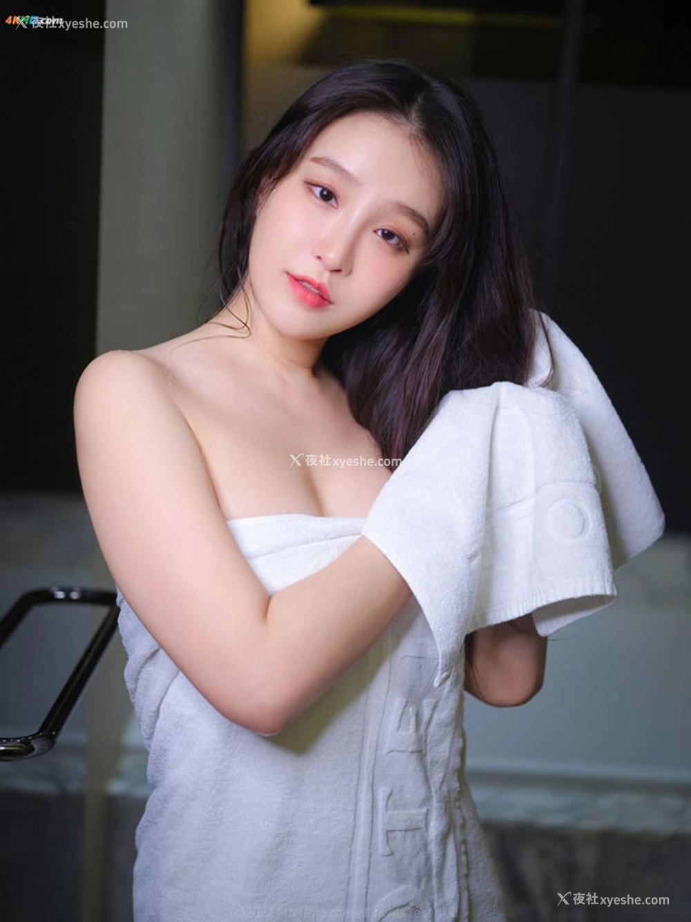 1P - 气质女生Leesnoww桃红毛衣无圣光图集