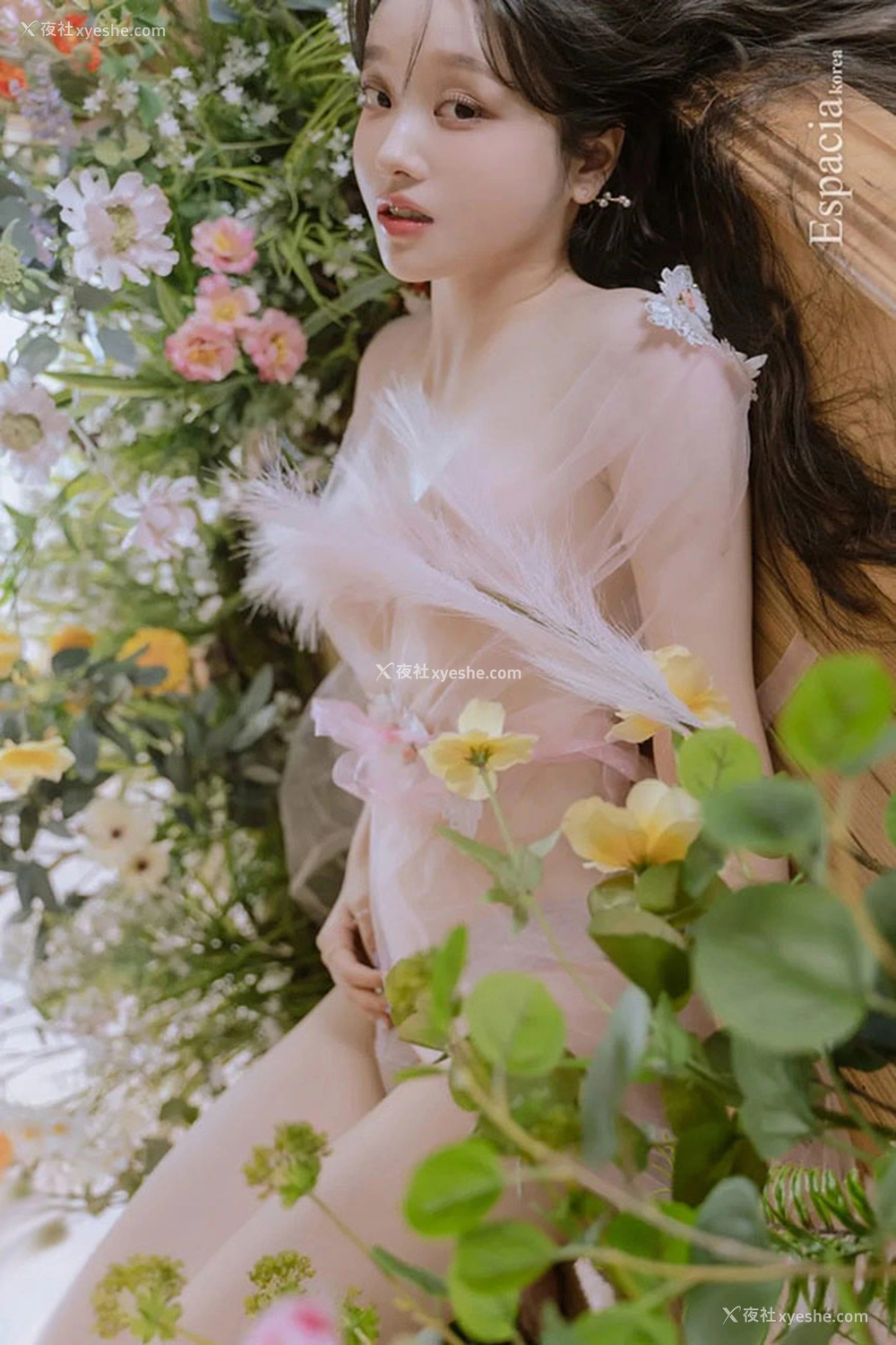 1P - 美人如画Somi薄纱唯美无圣光图集