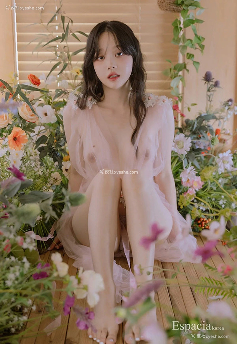 1P - 美人如画Somi薄纱唯美无圣光图集
