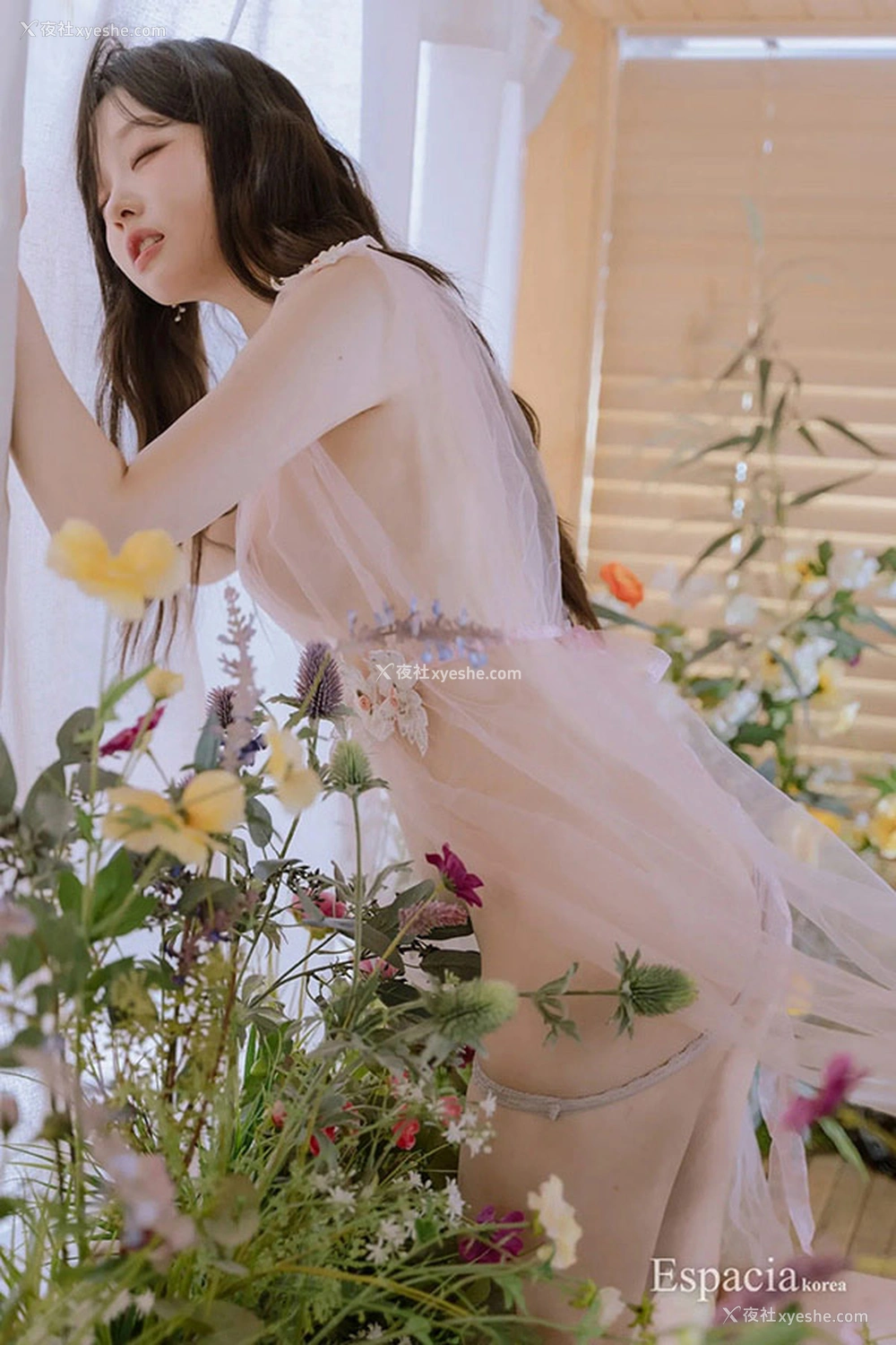 1P - 美人如画Somi薄纱唯美无圣光图集