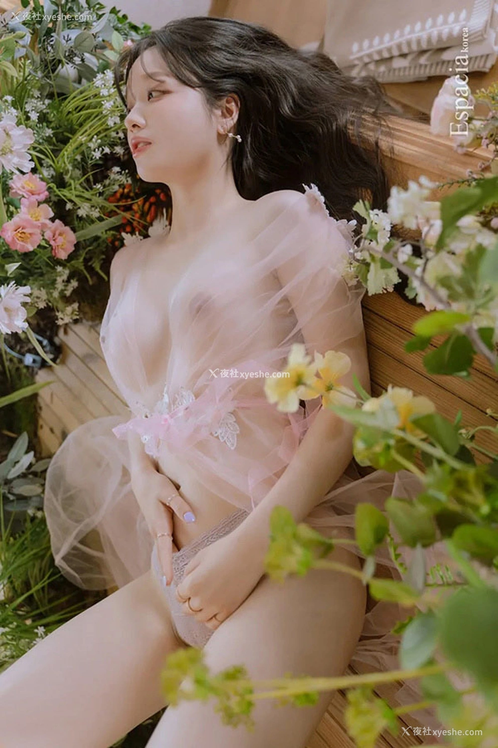 1P - 美人如画Somi薄纱唯美无圣光图集