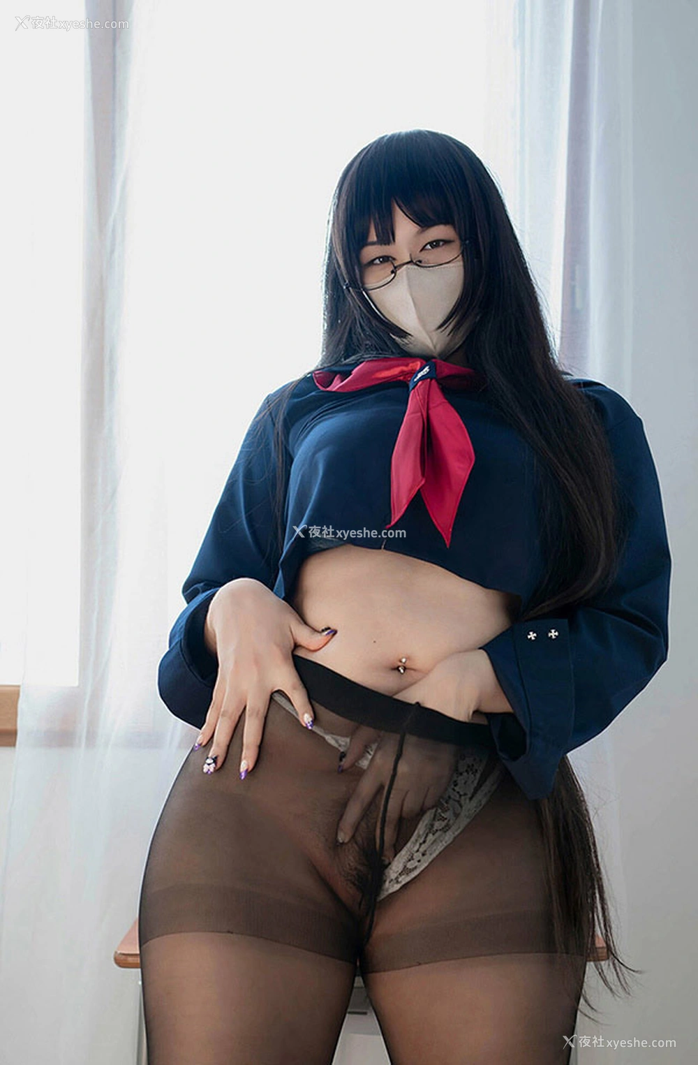 1P - 肥臀网红@ggsonlyxx 尺度私拍合集6