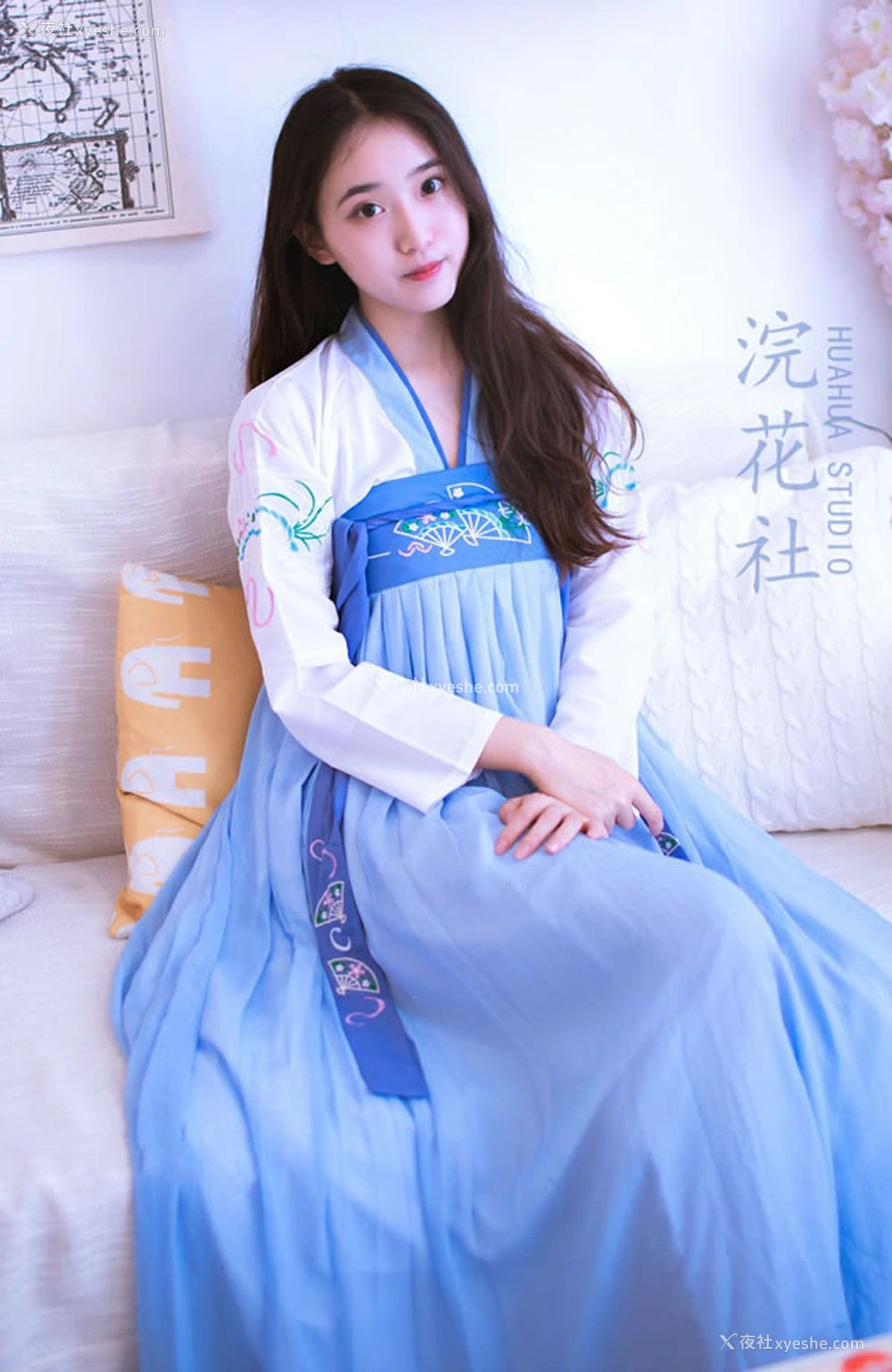 1P - 浣花社精致小美女毛心怡无圣光福利图