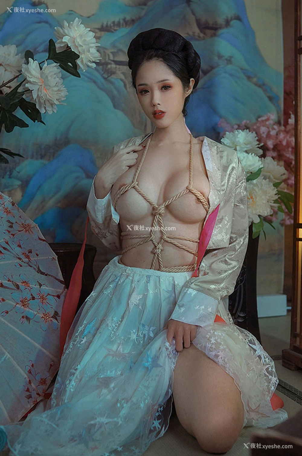 1P - 福利姬钛合金TiTi 霜花店尺度视图