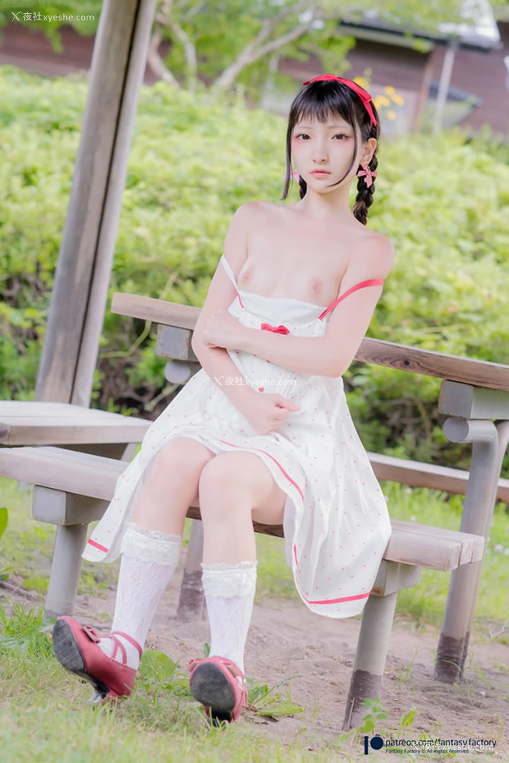1P - 极品小美女小丁Ding无圣光作品集-游乐场