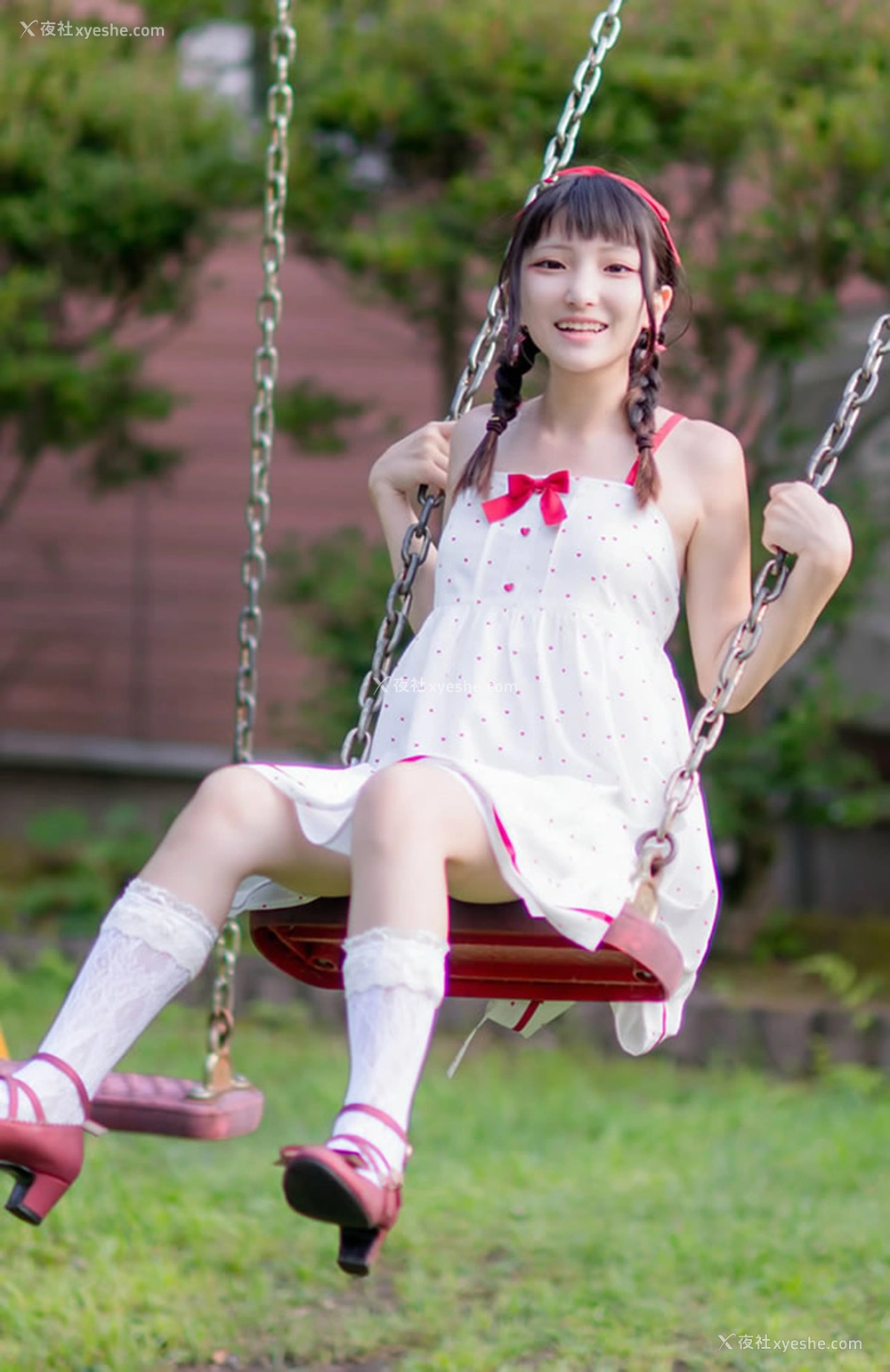 1P - 极品小美女小丁Ding无圣光作品集-游乐场