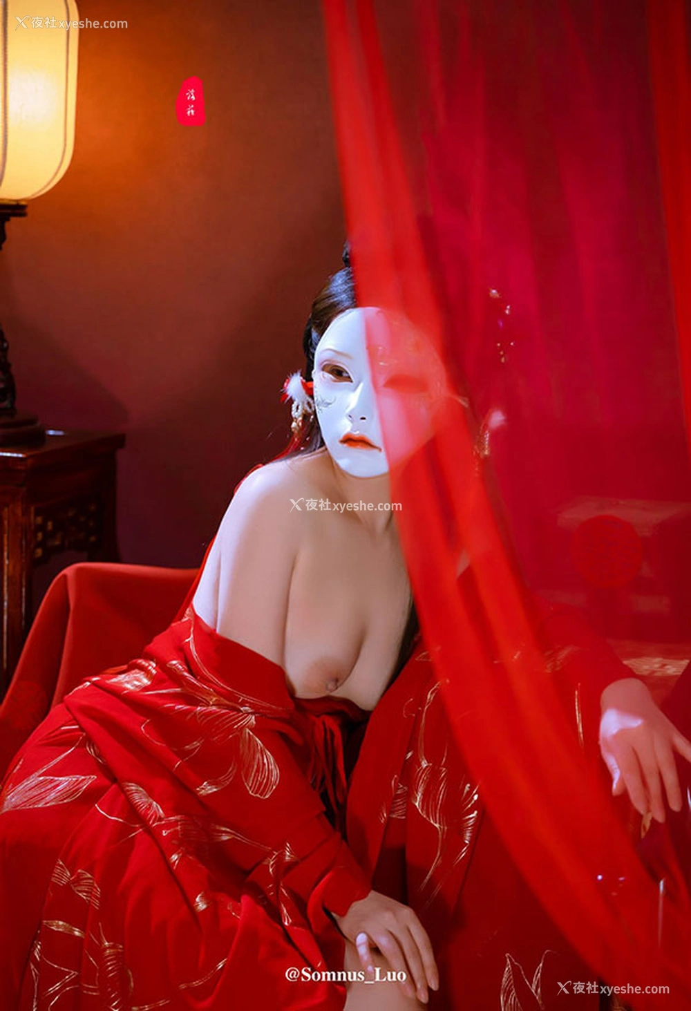 1P - 推特美女小芸逗 落苏复古无圣光唯美合集