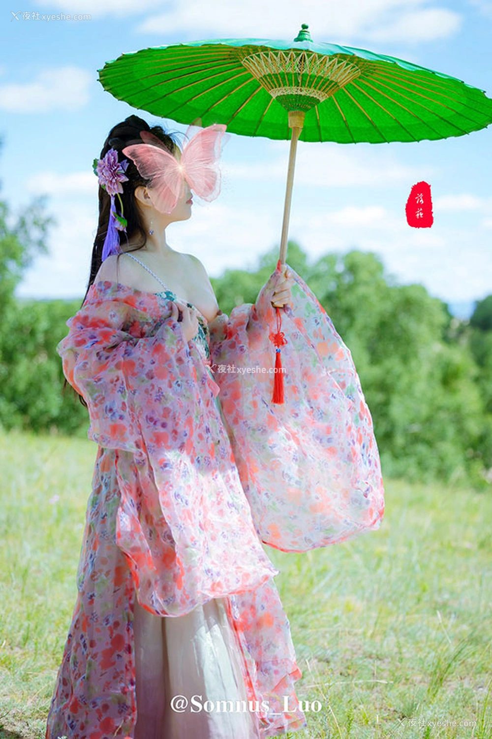 1P - 推特美女小芸逗 落苏复古无圣光唯美合集