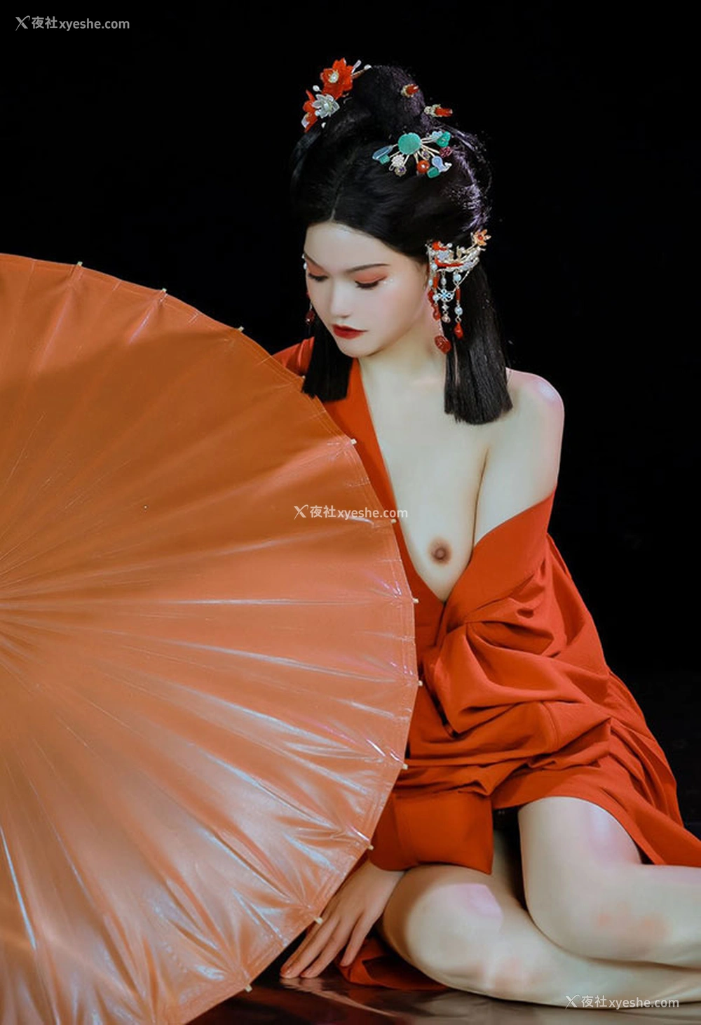 1P - 推特美女小芸逗 落苏复古无圣光唯美合集