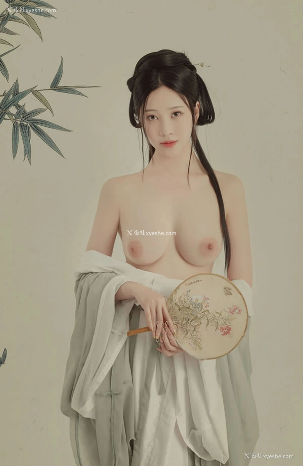 1P - 极品女神年年 – 青丝三千为君挽 白玉兰