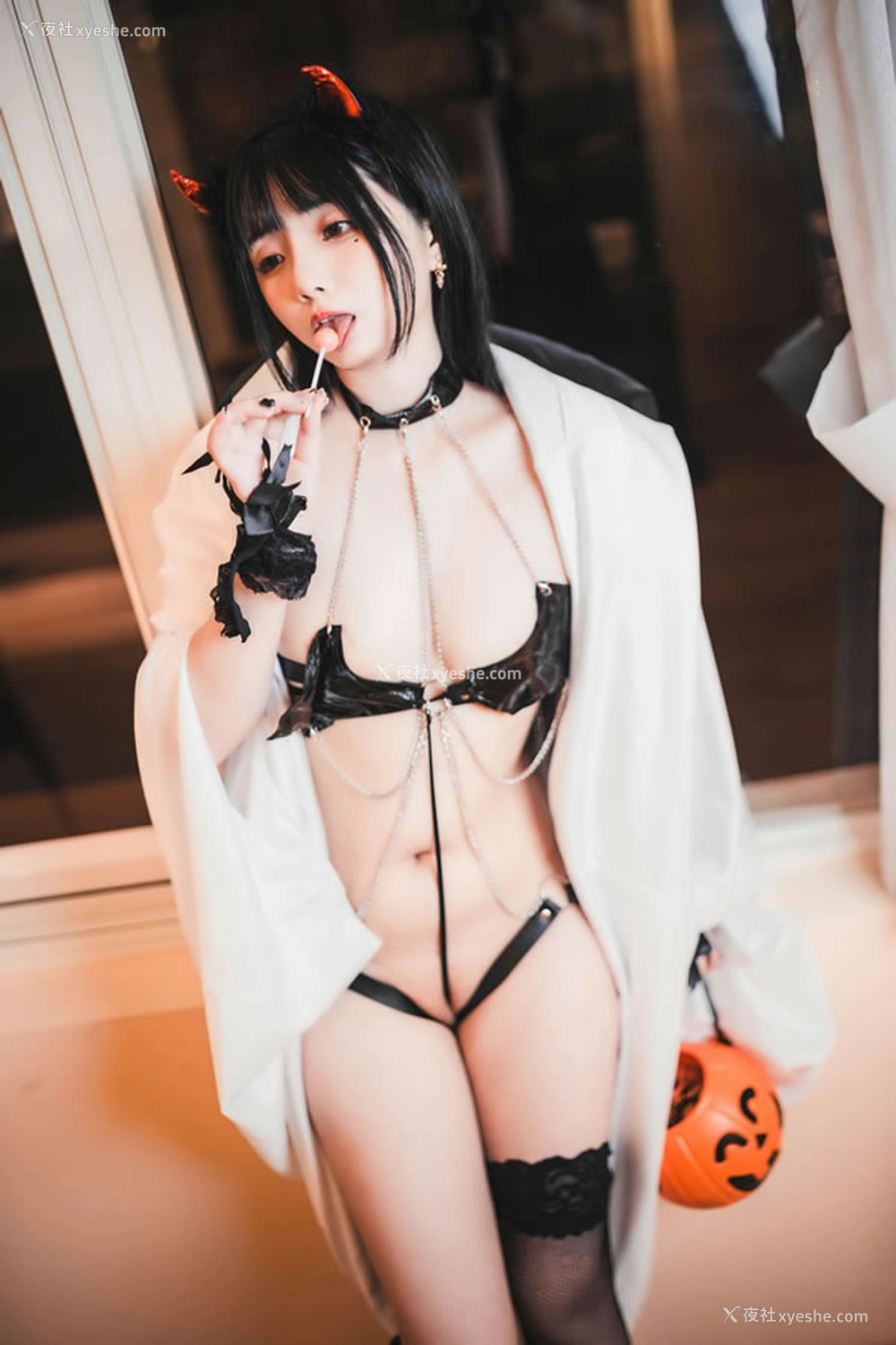 1P - 福利姬落落Raku–Trick or Treat不给糖就捣蛋