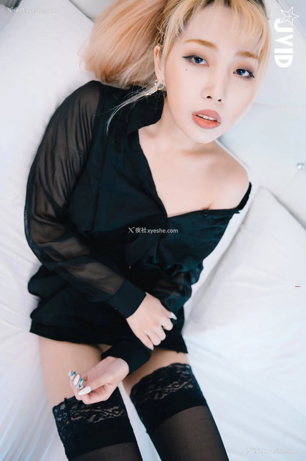 1P - JVID女秘书Stacy醉酒之后无圣光套图