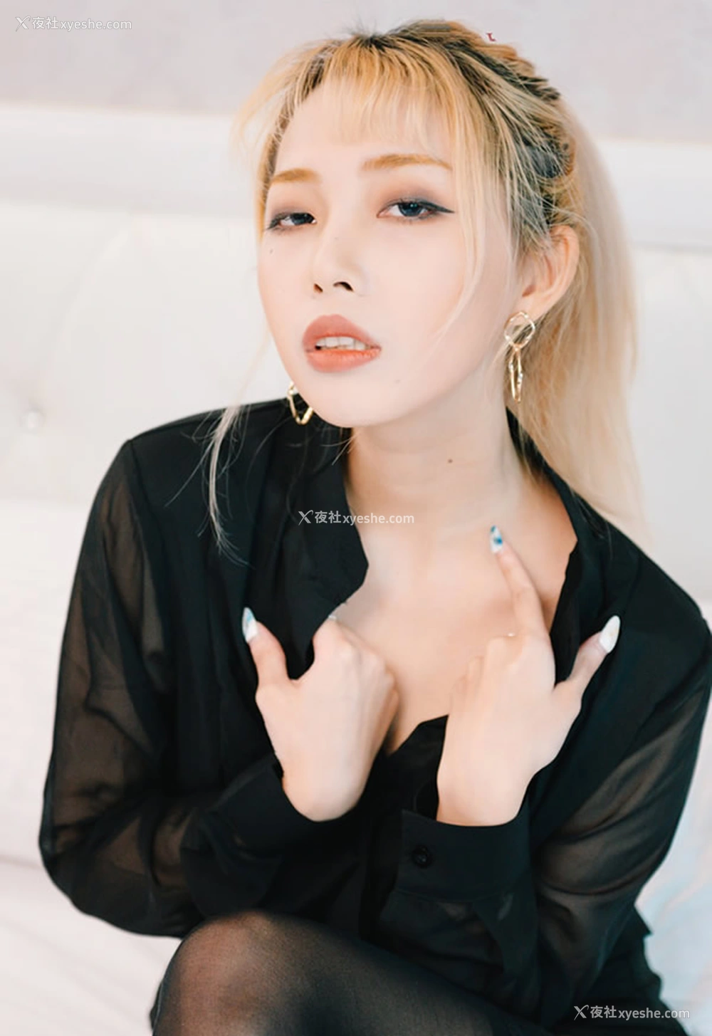 1P - JVID女秘书Stacy醉酒之后无圣光套图