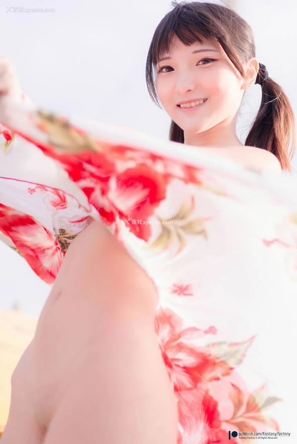1P - 极品小美女小丁Ding无圣光作品-野外春光
