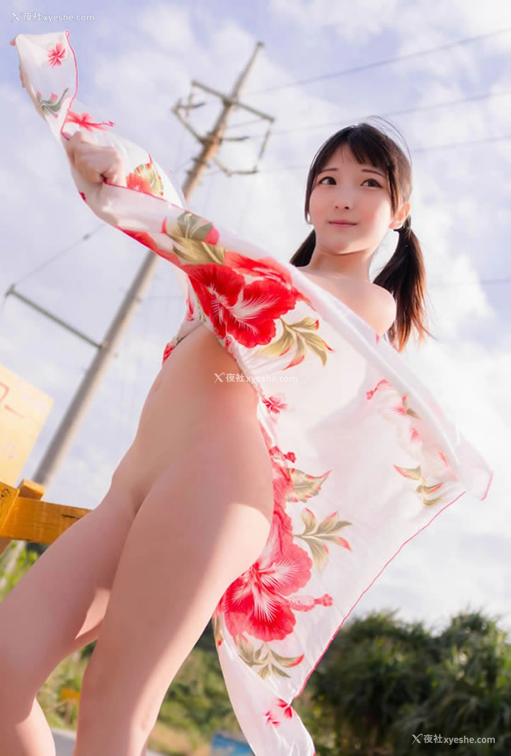 1P - 极品小美女小丁Ding无圣光作品-野外春光