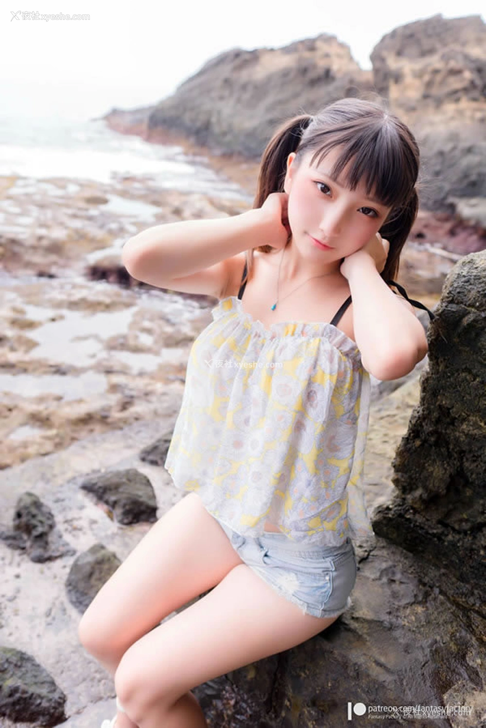 1P - 极品小美女小丁Ding无圣光作品-野外春光