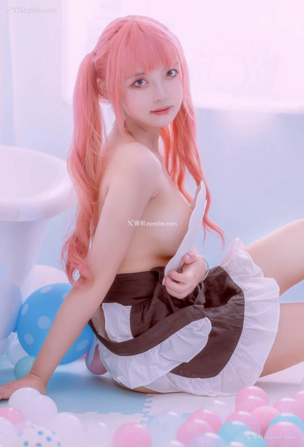 1P - 推特高颜值小姐姐一只云烧-女仆娘无圣光套图