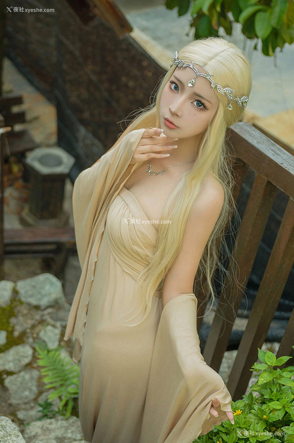 1P - 网红美女yuuhui玉汇 埃尔夫伍德绿