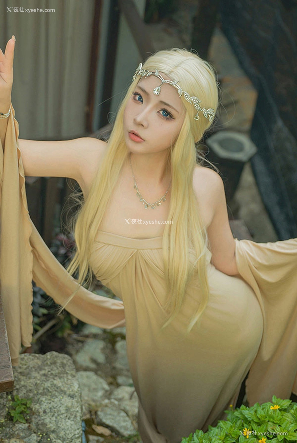 1P - 网红美女yuuhui玉汇 埃尔夫伍德绿