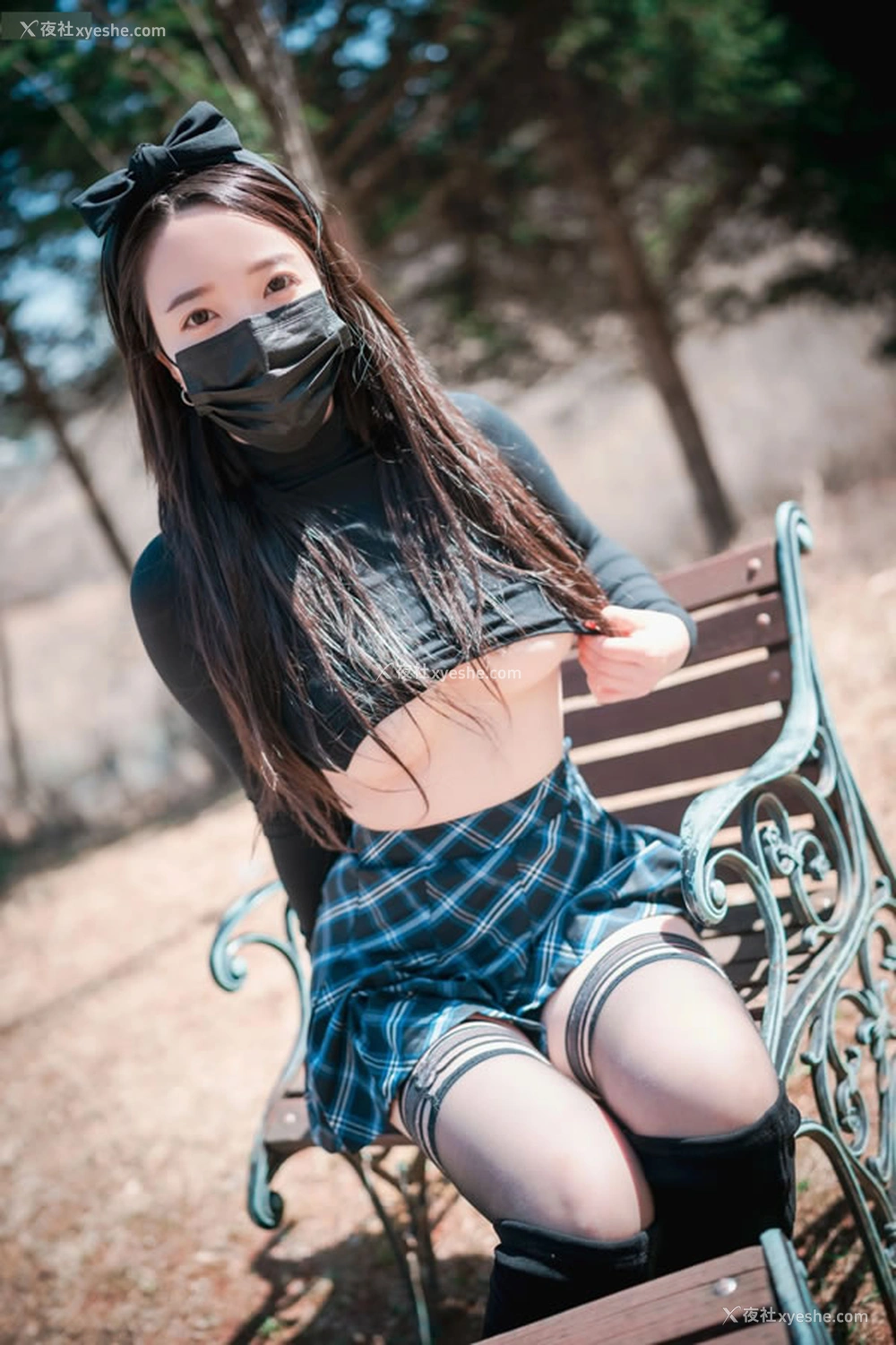 1P - 可爱的冬日女友孙乐乐JK黑丝无圣光图集