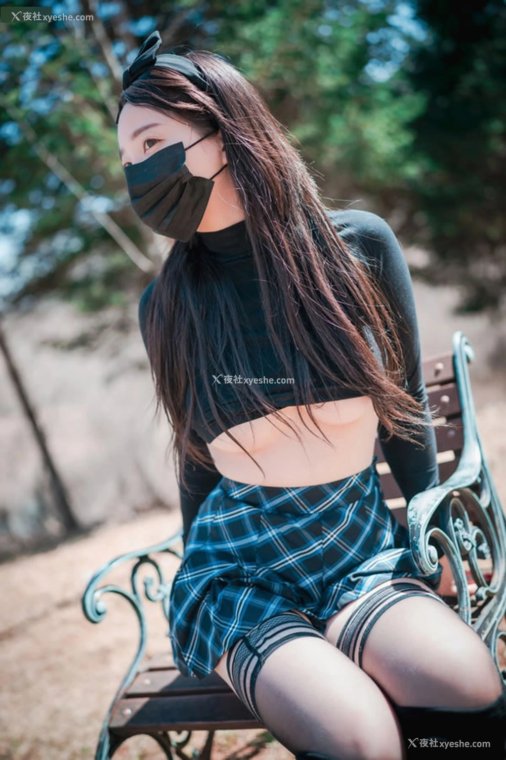 1P - 可爱的冬日女友孙乐乐JK黑丝无圣光图集