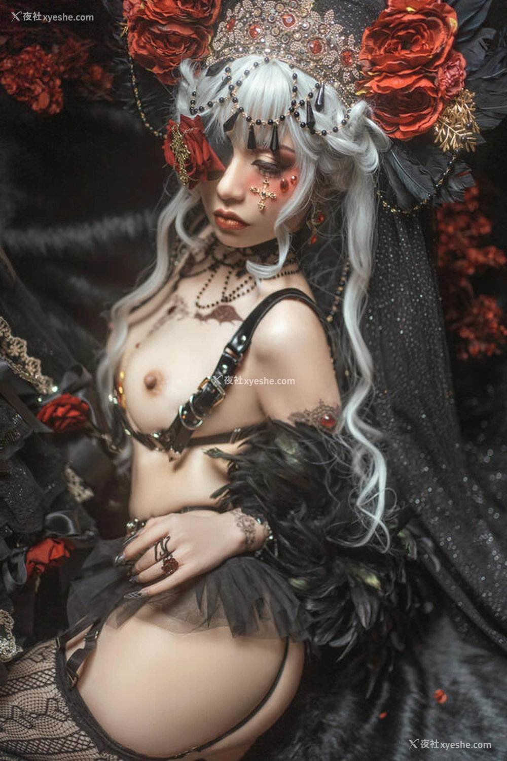 1P - 爆机少女喵小吉 – 鸦 无圣光唯美图集2