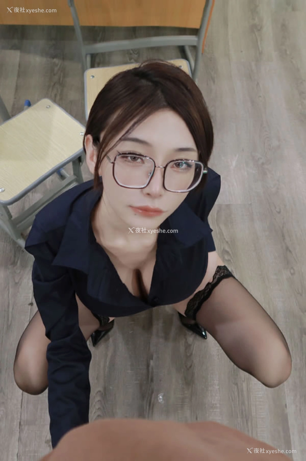 1P - 网红小姐姐脸红Dearie – 上课啦火辣老师来袭