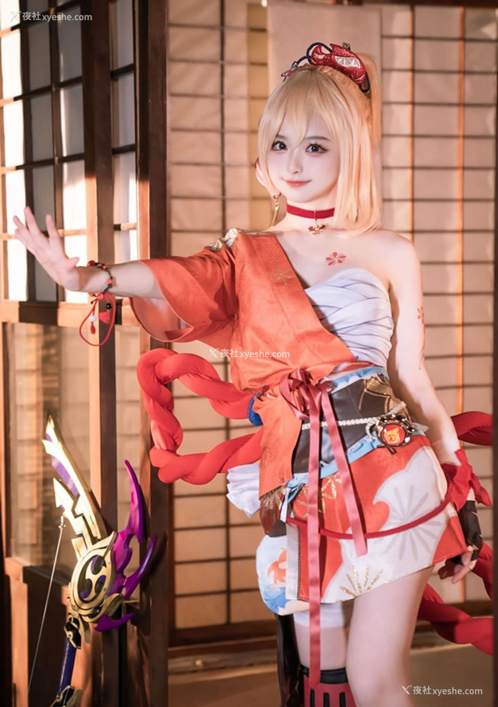 1P - 福利姬白莉爱吃巧克力 – 宵宫
