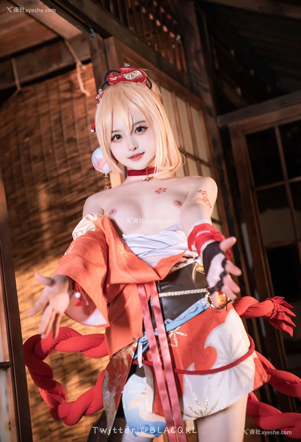 1P - 福利姬白莉爱吃巧克力 – 宵宫