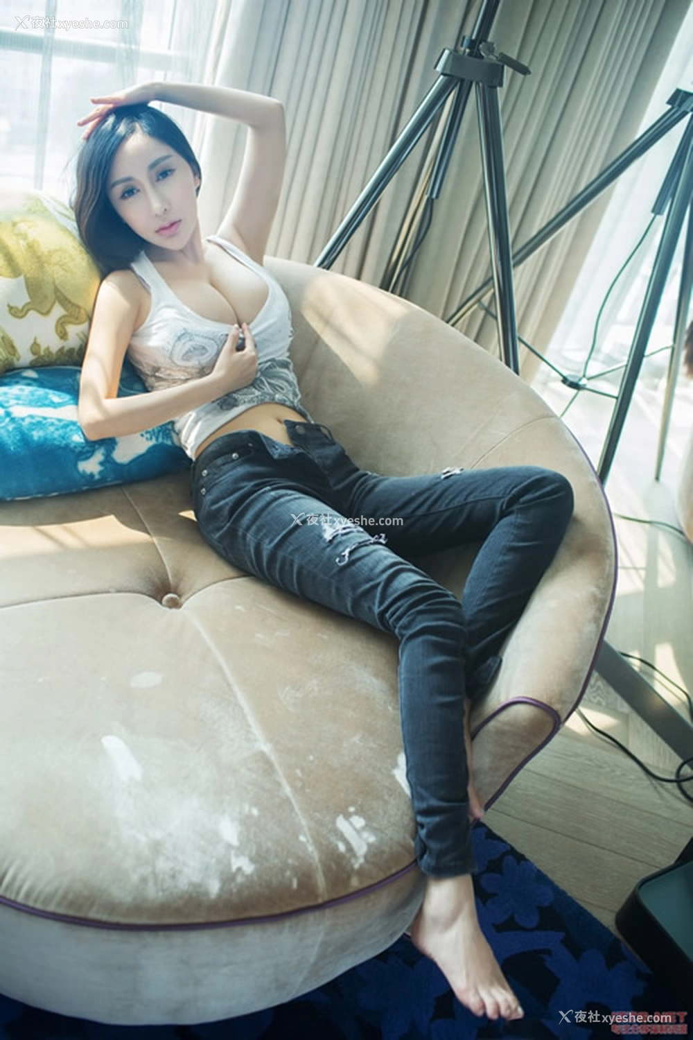 1P - Tuigril推女郎第55期梁棋棋无圣光人体艺术全套图高清写真