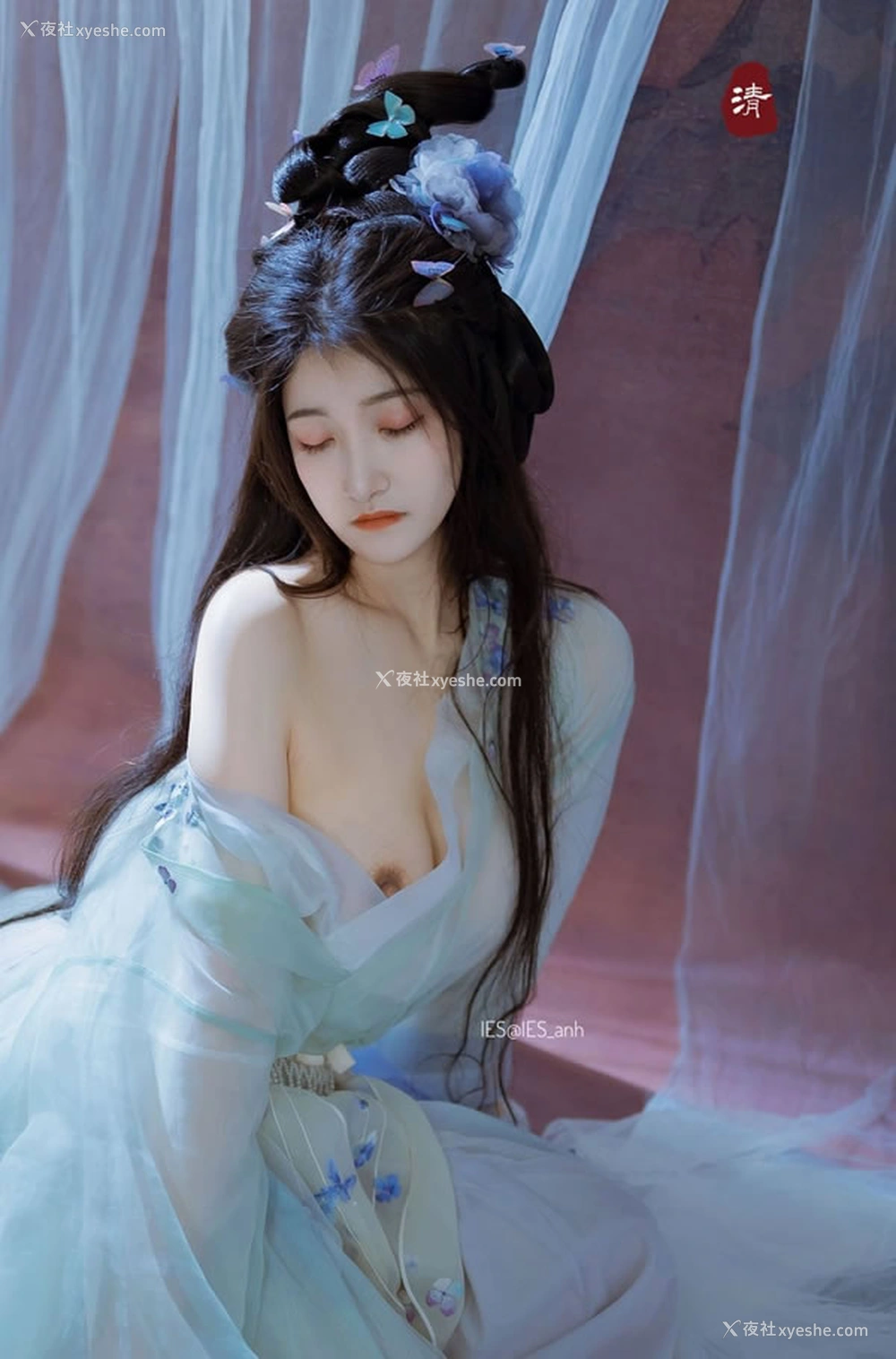 1P - 古风小美女唯美无圣光人体图集7