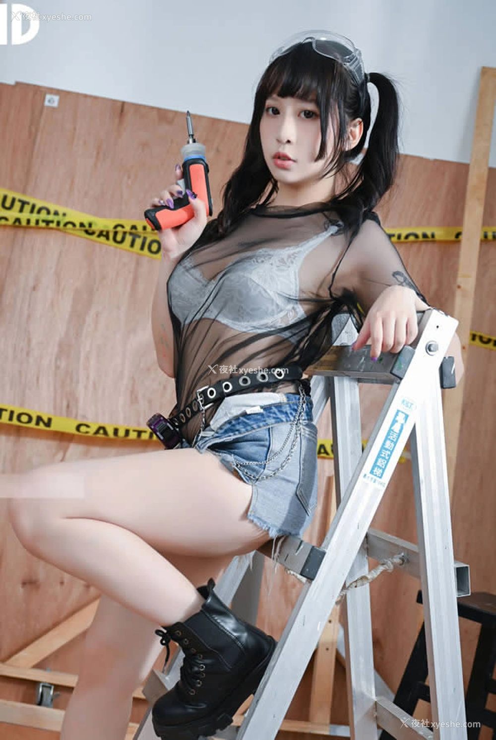 1P - 工地火辣女双工夏暮光 桃桃无圣光图集2