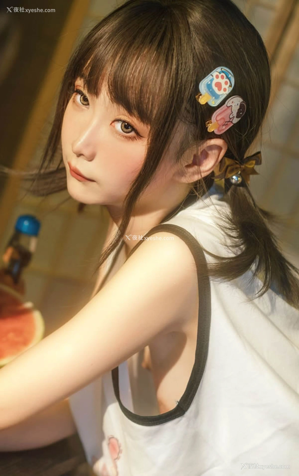 1P - 福利姬金鱼kinngyo花音栗子 – 夏日の时光