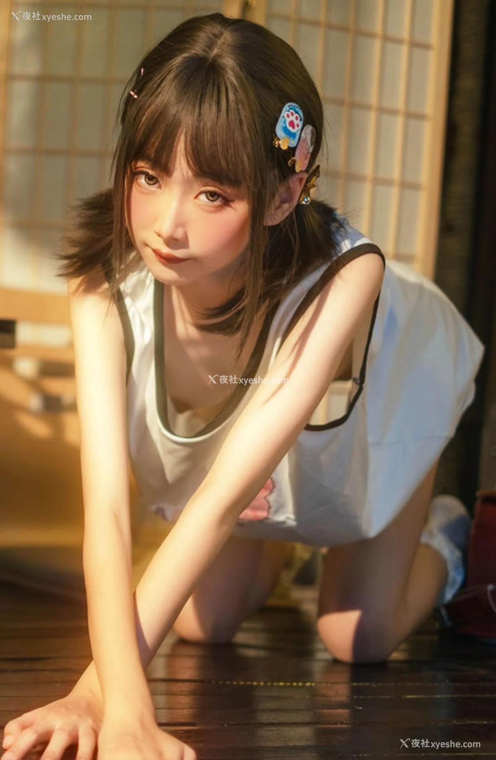 1P - 福利姬金鱼kinngyo花音栗子 – 夏日の时光