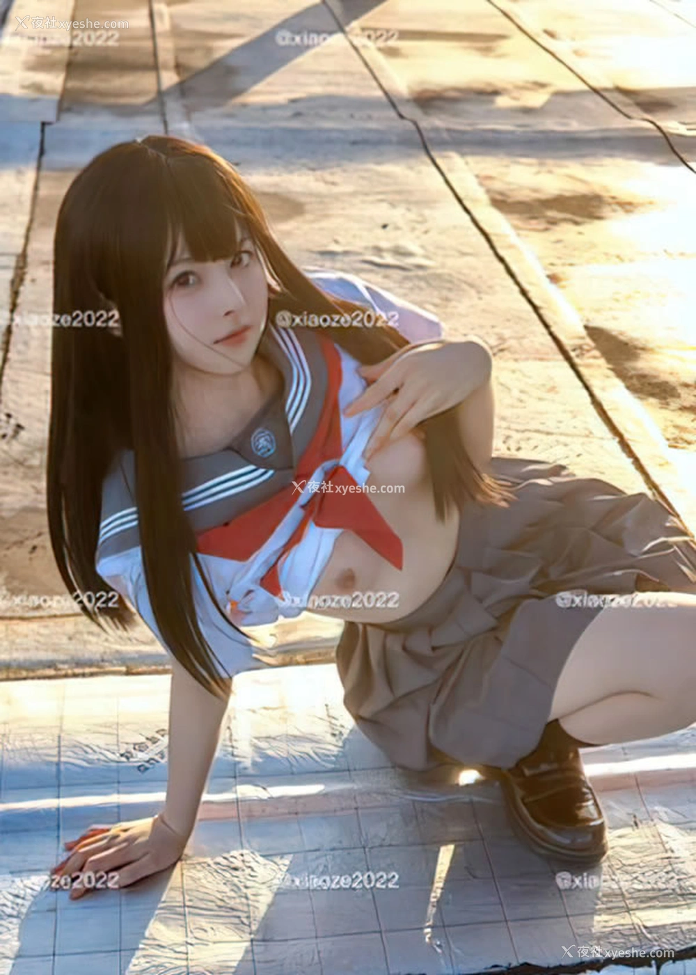 1P - 福利姬xiaoze2022 – 千岛湖与束缚