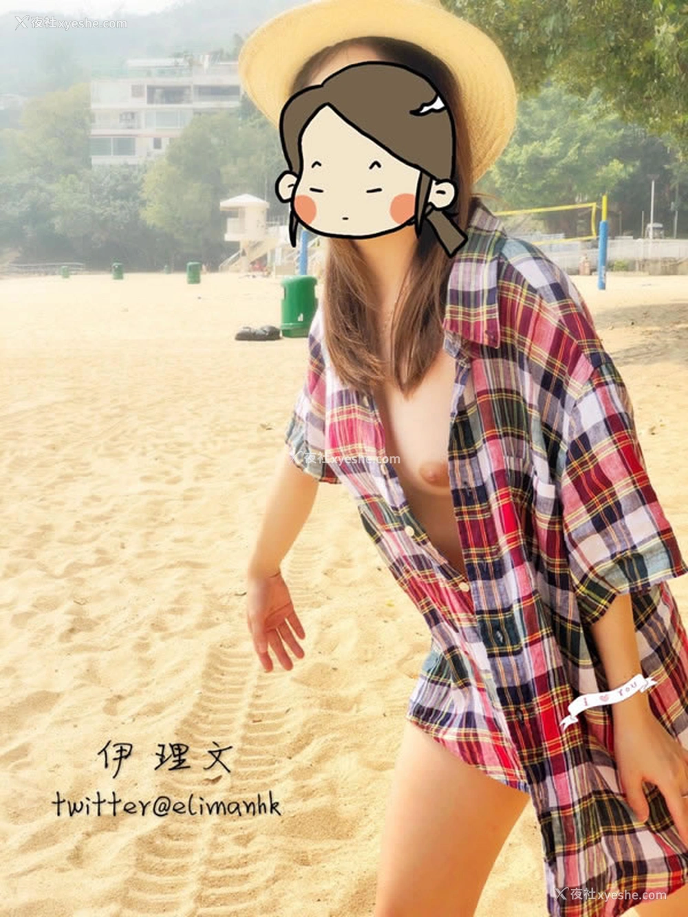 1P - 露出系网红伊理文无圣光私拍合集