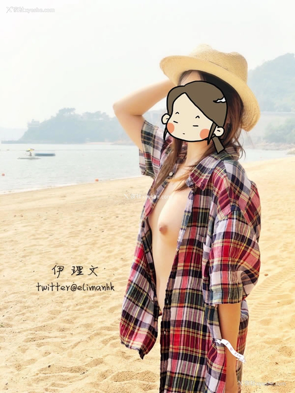 1P - 露出系网红伊理文无圣光私拍合集