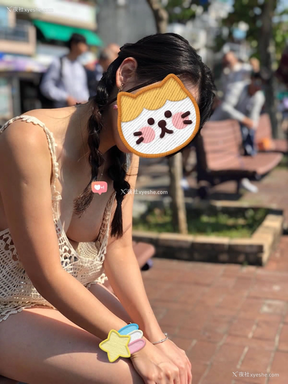 1P - 露出系网红伊理文无圣光私拍合集