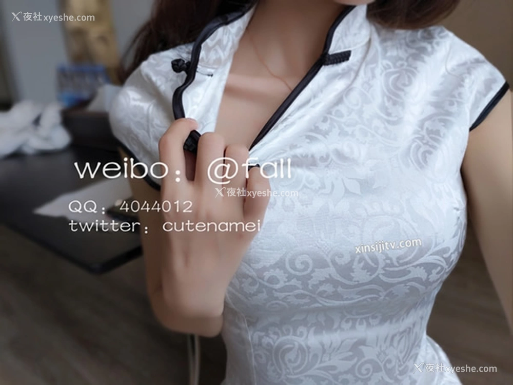 1P - 完具娜美3.30白色旗袍 粉色内衣无圣光套图