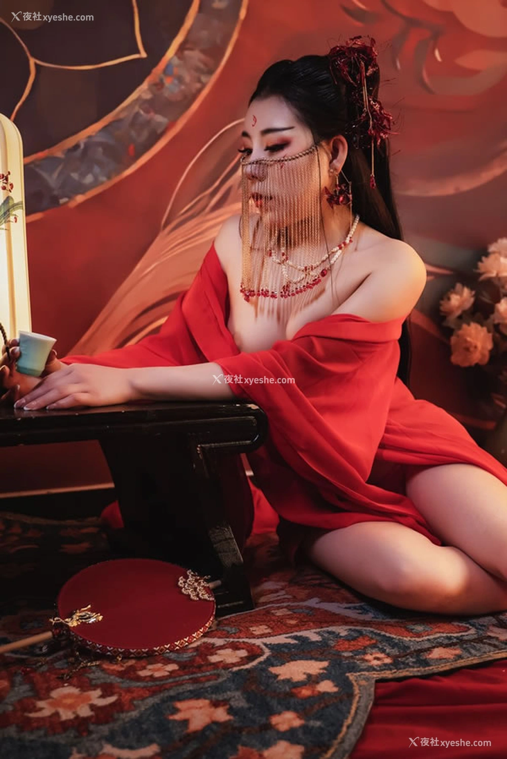1P - 摄影师UQBNGW出品古装无圣光人体图集