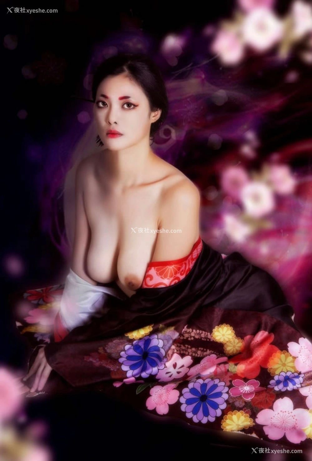 1P - 摄影师UQBNGW出品古装无圣光人体图集