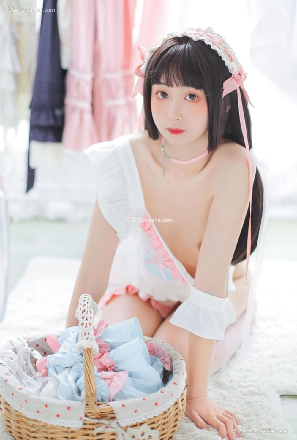 1P - 福利姬金鱼kinngyo – 洗衣房无圣光图集